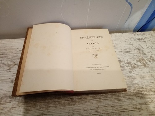 Rrr éphémérides valois - rrr.,