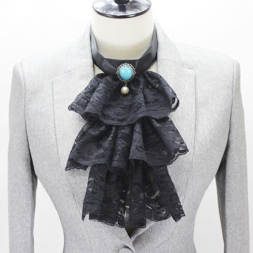 Collier jabot élégant - collier,