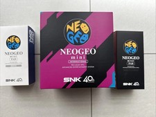 Console Retro Neo Geo Mini International + 40 Jeux Inclus préinstallés + 2 Pad