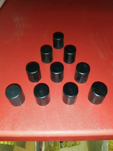 10x bouton plastique pour - 10x,