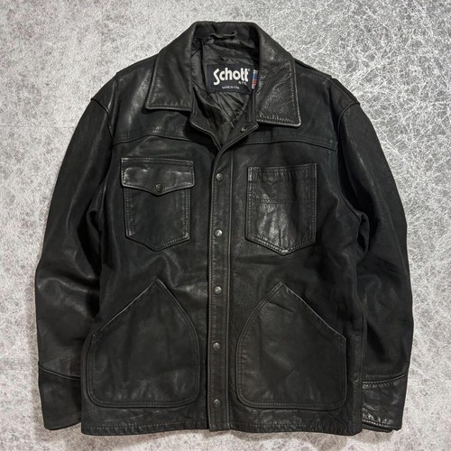 Schott nyc leather police - leather,