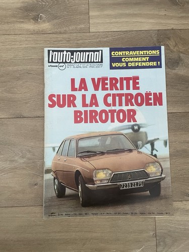 Revue auto journal - n7, 1974
