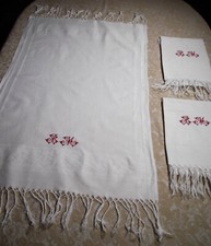 Lot de 3 Serviettes de