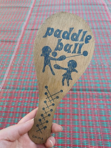 Raquette bois paddle ball - en,