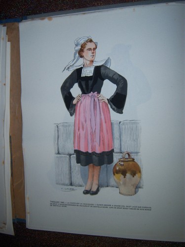 Bretagne costume breton - bretagne,