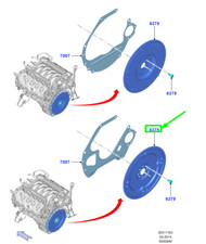FORD MUSTANG MK6 Volant moteur