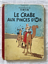 Tintin - Le Crabe aux pinces d'or - édition B11 - Etat d'usage
