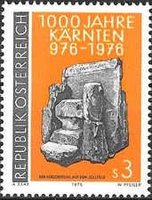 Timbre Autriche 1340 ** -