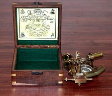 ANCIEN SEXTANT EN LAITON