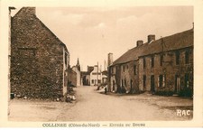 COTES D'ARMOR  COLLINEE  entrée du bourg
