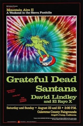 Affiche concert santana - affiche,