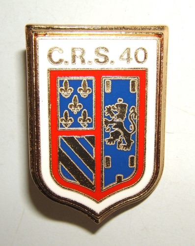 Insigne 40 plombieres - c.r.s.,