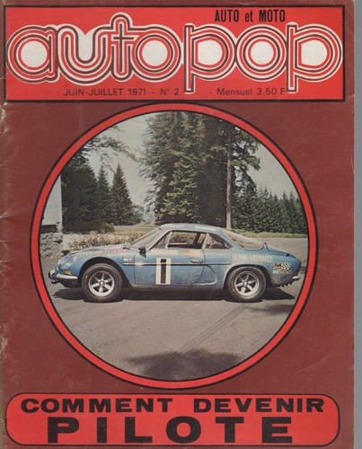 Autopop 1971 alpine a110 - autopop,