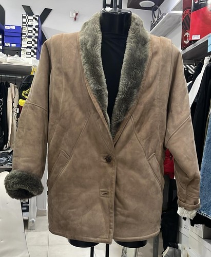 Shearling manteau giacca - shearling, en