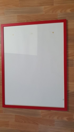 Cadre photo mural bois - , rouge