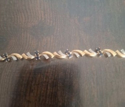 Bracelet saphirs 18k - bracelet, et