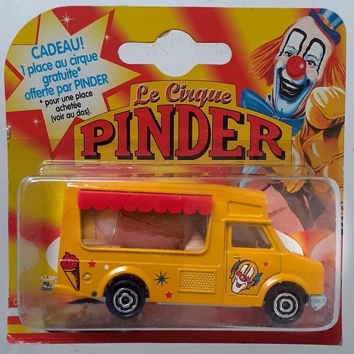 Majorette fourgon glace pinder - fourgon,