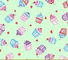 TISSU COTON SHABBY CUPCAKE CUP