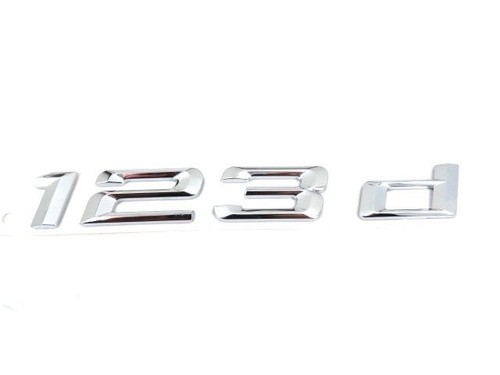 Véritable neuf bmw - 123d, badge