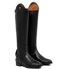 Stivale da equitazione bambino in microfibra rivestita Equestro 