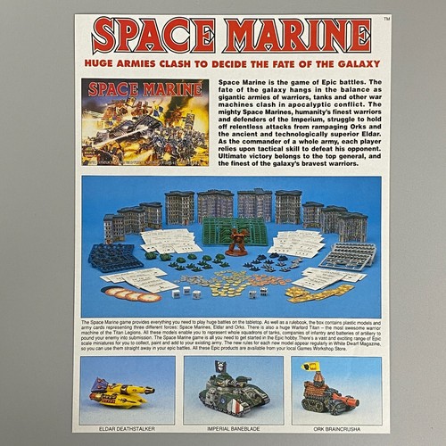 Space marine epic 40k - epic,