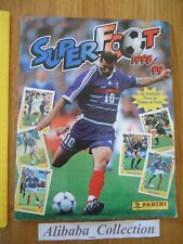 ALBUM PANINI SUPER FOOT 1998- 99 1999 COMPLET stickers bon état, pas de poster