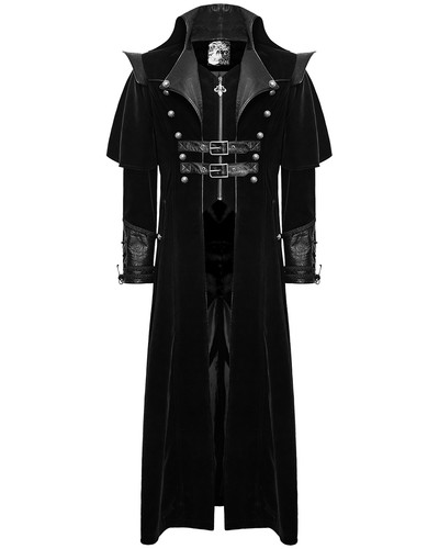Punk rave manteau long - punk,