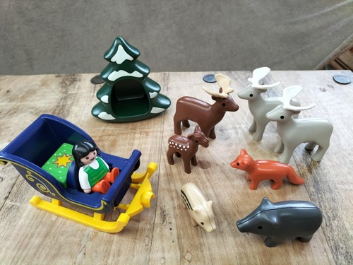 Playmobil 123 traineau de - :,