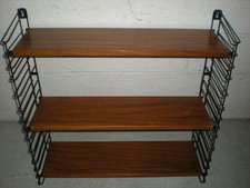 Véritable étagère en bois signée Tomado Holland scandinave vintage déco loft