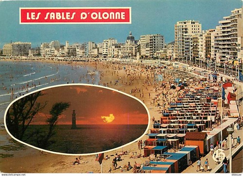 Carte postale les - postale,