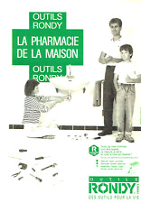 Publicité Advertising 0924  1985  Rondy  outils  pour la vie