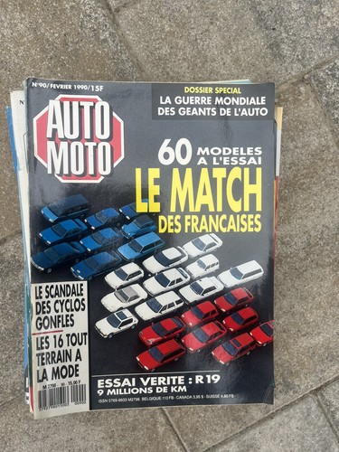 Magazine auto moto revue - auto,
