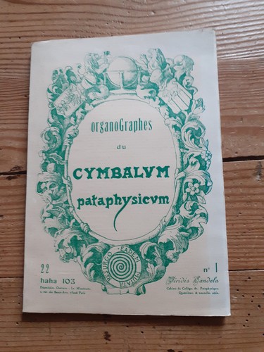 Organographes cymbalum - du,