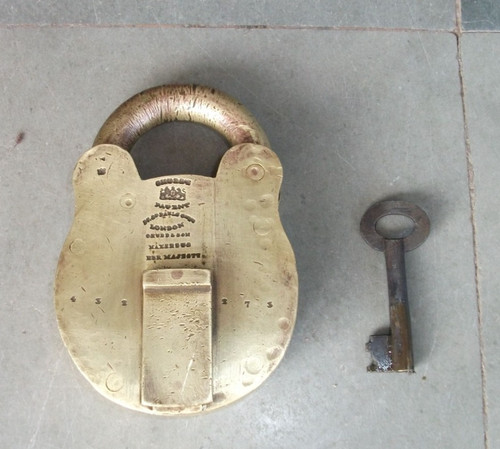 Ancien cadenas laiton - cadenas, en