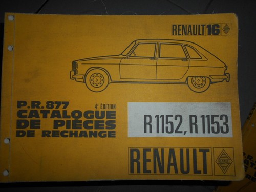 Renault r16 tl - r16, 1968