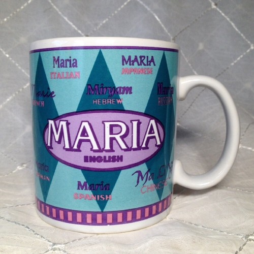 Maria name mug - "maria", mug,
