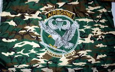 Drapeau AIRBORNE SCREAMING EAGLE - 90 x 150 cm
