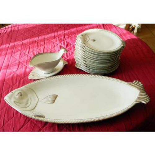 Grand service poisson - grand, à