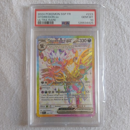 Carte pokémon trioxhydre - pokémon, ex