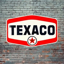 Plaque émaillée TEXACO
