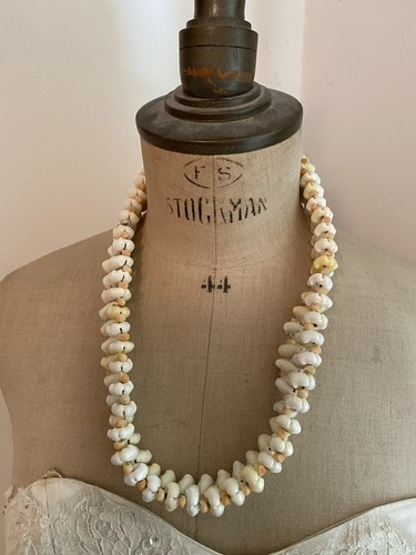 Ancien collier coquillage - ancien,