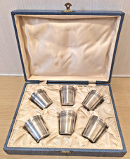 French Solid Silver Liqueur