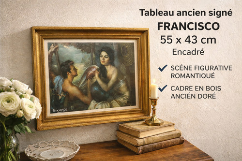 Tableau ancien signé