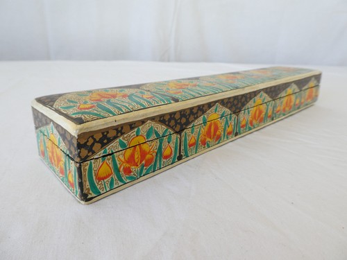 Ancienne boite laqué noir - boite,