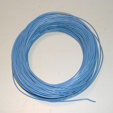 Rouleau 100m  fil souple cablage H05V-K  1 x 0.75 mm²   Bleu Clair