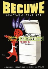 Gazinière becuwe adaptable - adaptable, à