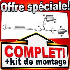 Ligne pot d'échappement pour