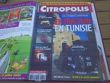CITROPOLIS n° 39 LA REVUE CITROEN GS BIROTOR, TRACTION très bon état, comme neuf