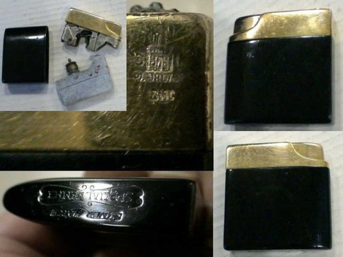 Briquet ancien silver match - briquet, @