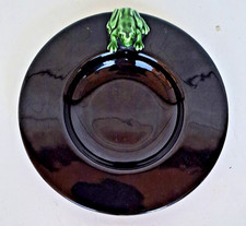 SUPERBE   VIDE POCHE     GRENOUILLE    SIGNATURE A DECHIFFER   D  15CM